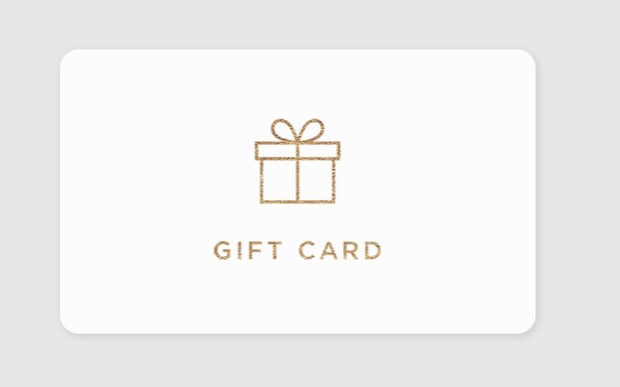 Gift card (digital)